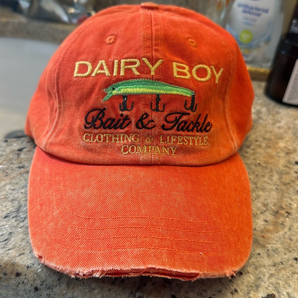 Bait & Tackle Baseball Hat NWT